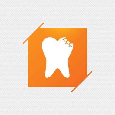 Kırık diş simgesi