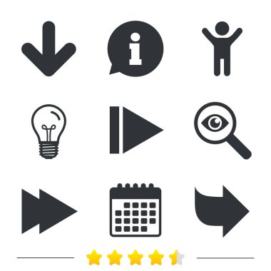 Sonraki gezinti ok başını işaretler