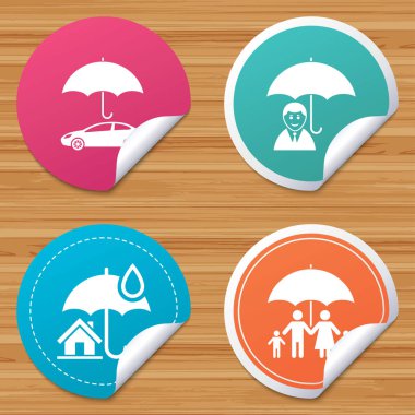 Yuvarlak Etiketler veya Web sitesi Banner