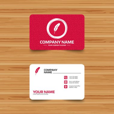 Doku ile kartvizit şablonu