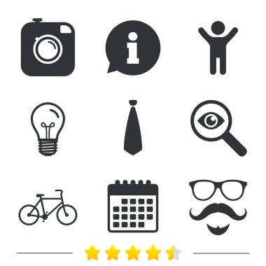 Hipster Icons set