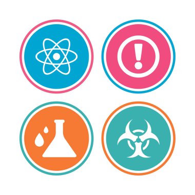 Dikkat biohazard simgeler