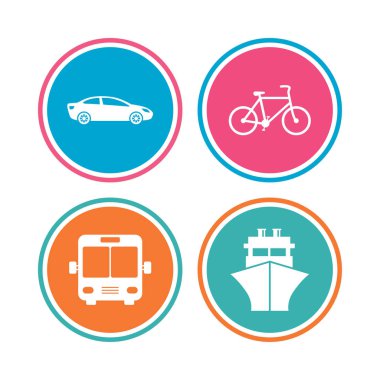 taşıma simgeleri ayarlandı