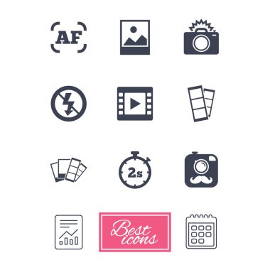 Fotoğraf, video simgeler