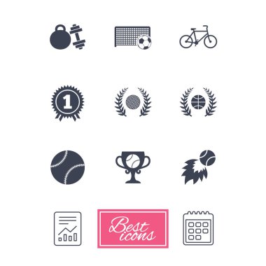 Spor oyunları Icons set