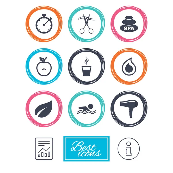 Spa, Kuaför simgeler