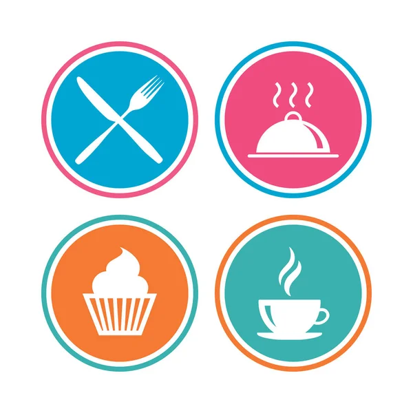 Set de iconos alimentarios — Vector de stock