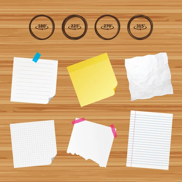 Sticky papers and icons set — Stock Illustration Sticky papers and icons set Royalty Free Stock Vectors