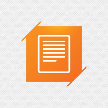 metin dosyası simgesi