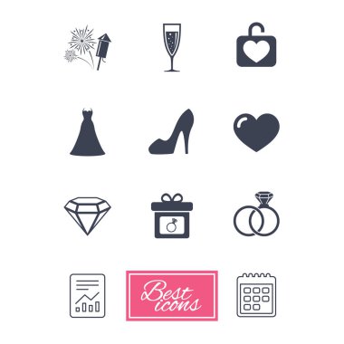 Düğün, nişan simgeler