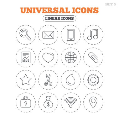 Evrensel Icons set