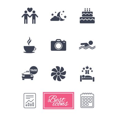 Otel, Oda Servisi simgeler