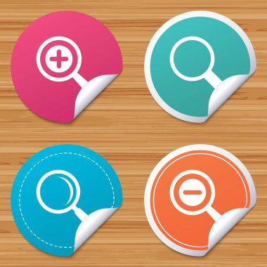 Büyüteç cam kutsal kişilerin resmi