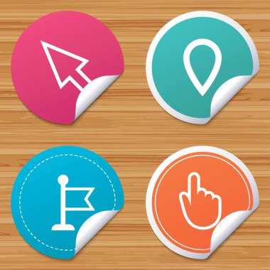 Fare imleci simgeleri ayarlandı