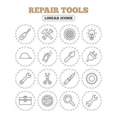 tamir araçları Icons set