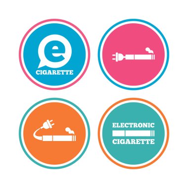 E-Sigara Icons set