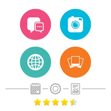 Sosyal medya simgeleri. 