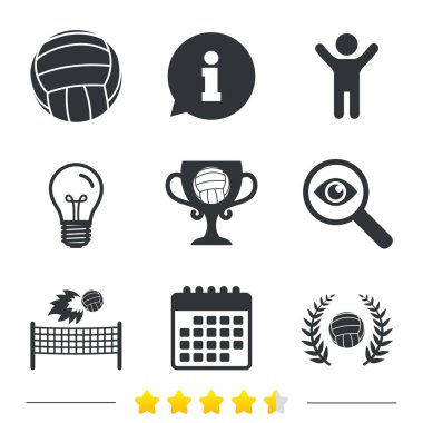 Voleybol Icons set