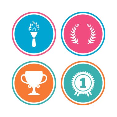 Birincilik Ödülü simgeler