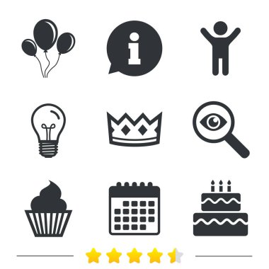 doğum günü partisi simgeleri