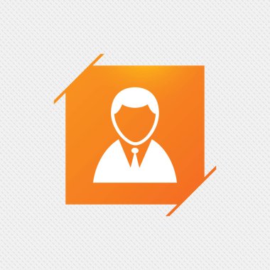 Kullanıcı işareti simgesi. kişi simgesi.