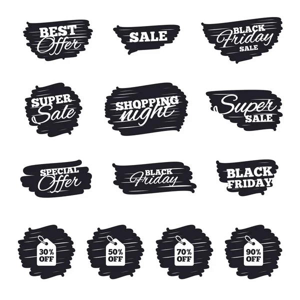 Sale price tag icons. — Stock Vector