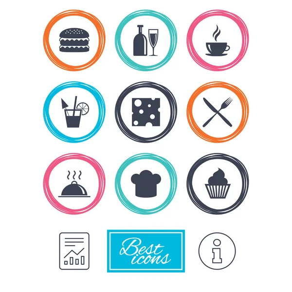 Food, drink icons