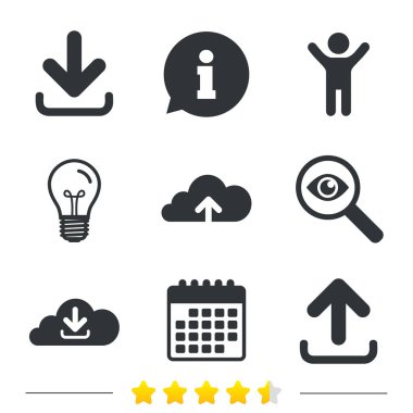 Bulut simgeleri yükleme