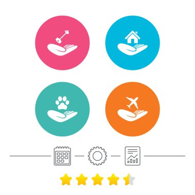 Yemek servisi el simgeleri