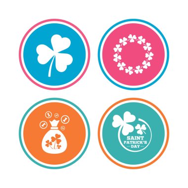 Saint Patrick day icons
