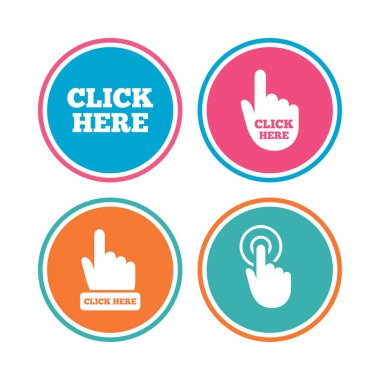 Burada simgeleri ayarla'yı tıklatın