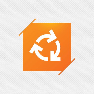 Geri dönüşüm ok simgesi