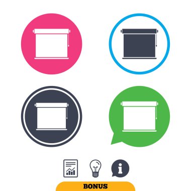 Panjur rulo Icons set