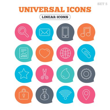 Evrensel Icons set