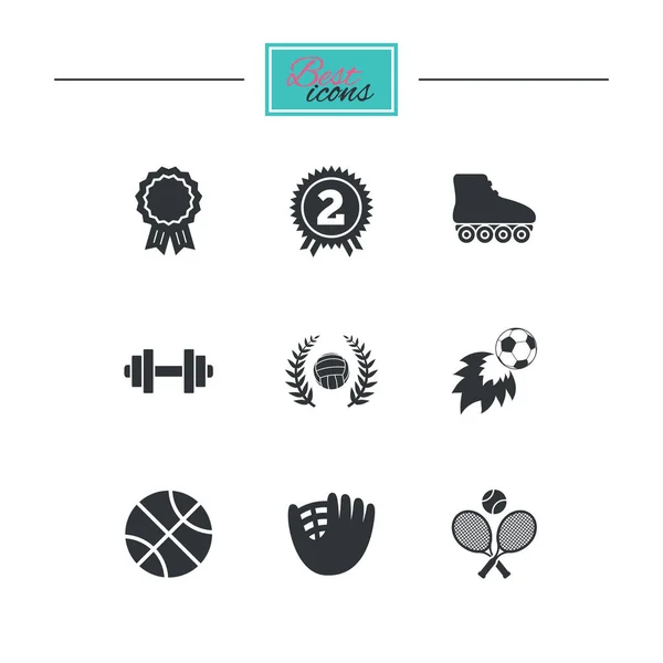 Conjunto de ícones desportivos — Vetor de Stock