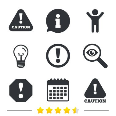 bilgi işareti simgeleri