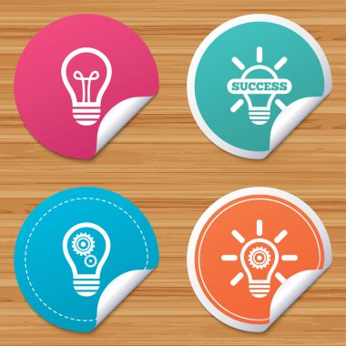 ışık lamba simgeler. 