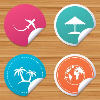 Yuvarlak Etiketler veya Web sitesi Banner