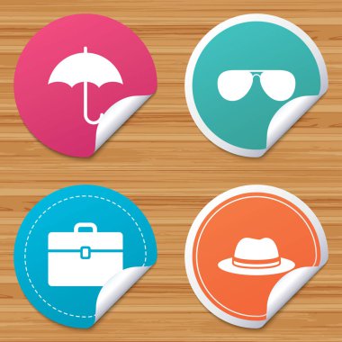 Yuvarlak Etiketler veya Web sitesi Banner