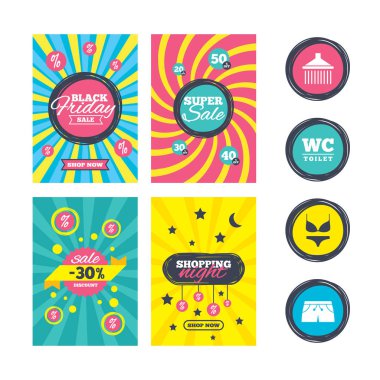 Yüzme Havuzu simgeler