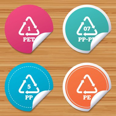 Yuvarlak Etiketler veya Web sitesi Banner