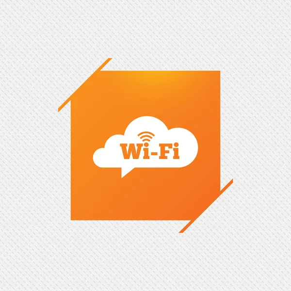 Logo van wifi teken — Stockvector