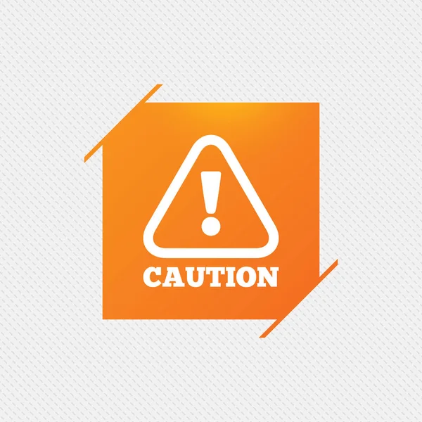 Caution wet floor icon. — Stock Vector