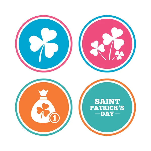 Saint patrick icônes de jour . — Image vectorielle