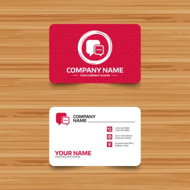 Sohbet işareti simgeleri