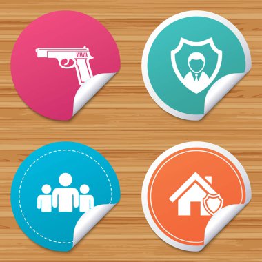 Güvenlik Ajansı simgeler. 