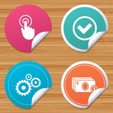 ATM Para Çekme simgeleri.