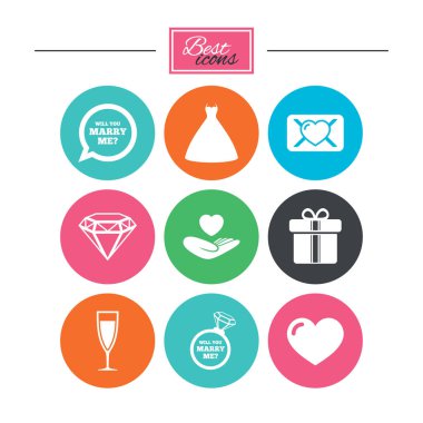 Düğün Icons set