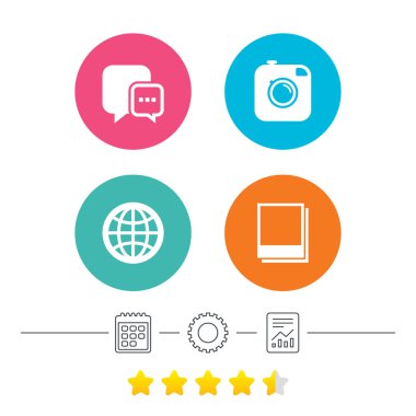 Sosyal medya simgeleri. 