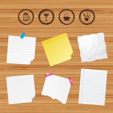içecekler Icons set